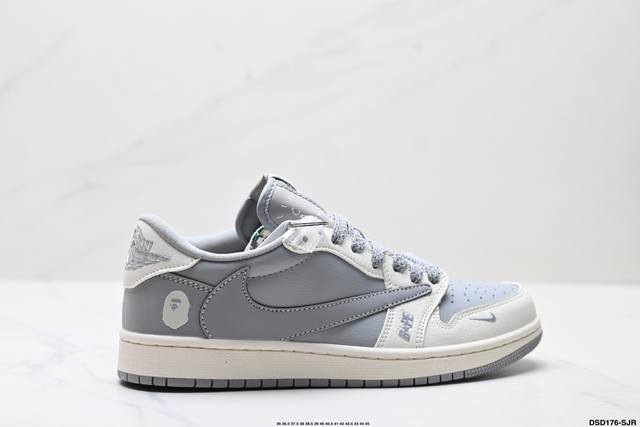 Special price Corporate-level Nike Air Jordan 1 X Travis Scott Aj1 inverted hook