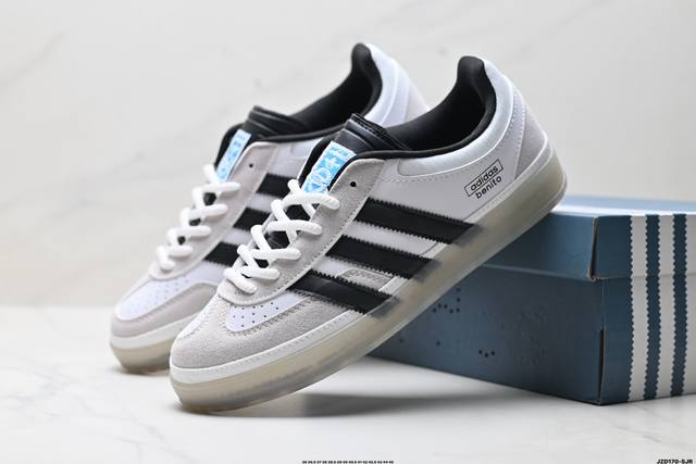 Company-level Bad Bunny X Adidas Originals Gazelle Indoor Trefoil Casual Non-sli