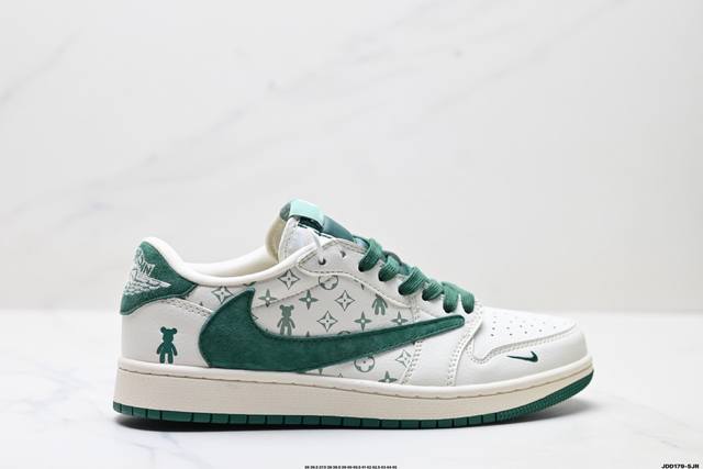 Welfare Company-level Nike Air Jordan 1 X Travis Scott Aj1 inverted hook Joe On