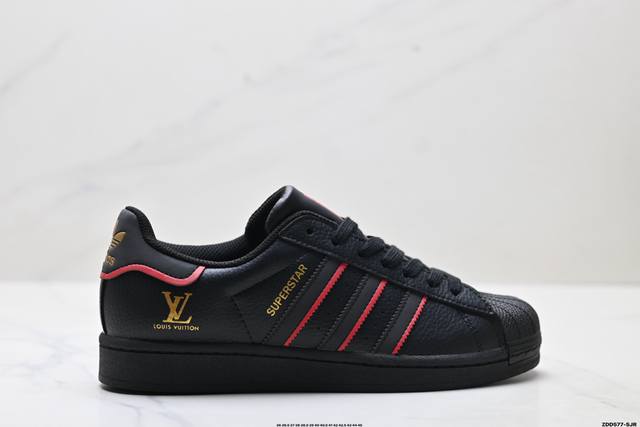 Company-level Adidas Originals Superstar Adidas trefoil shell toe 'Diy' series l