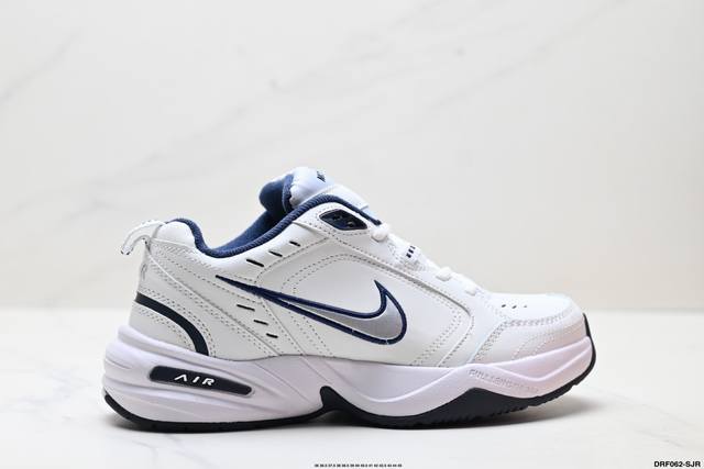 Genuine Nike Air Monarch leather daily versatile shock-absorbing non-slip low-t
