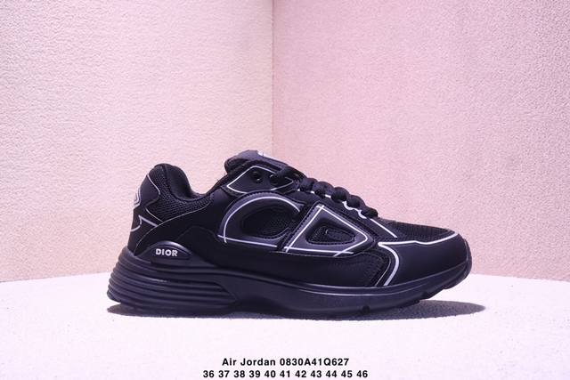 Dior Dior x Air Jordan 1 High Og running shoes. Dior cross-border collaboration
