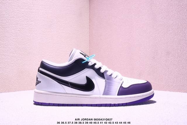 Air Jordan 1 Low-Top Aj1 Series Retro Casual Basketball Shoes Improve the Fit o