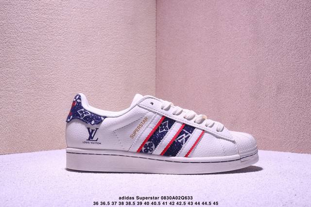 Pure Original Clot X Ad Originals Superstar# Shell Toe LV limited edition collab