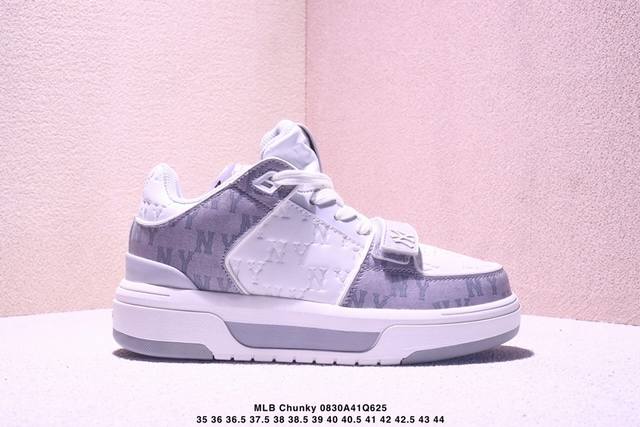 Company-level Mlb Chunky Liner Mid popular single product senior shoes series li