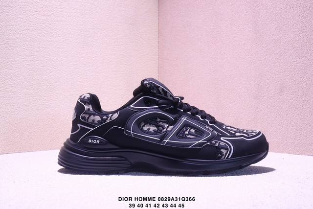 Dior Homme high-end brand classic retro dad shoes with exaggerated streamlined s