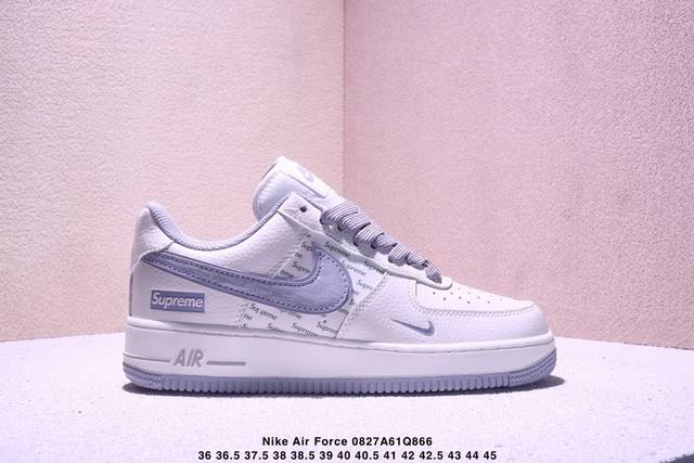 Nike Air Force 1'07 low-top versatile casual sneaker. Soft, springy cushioning