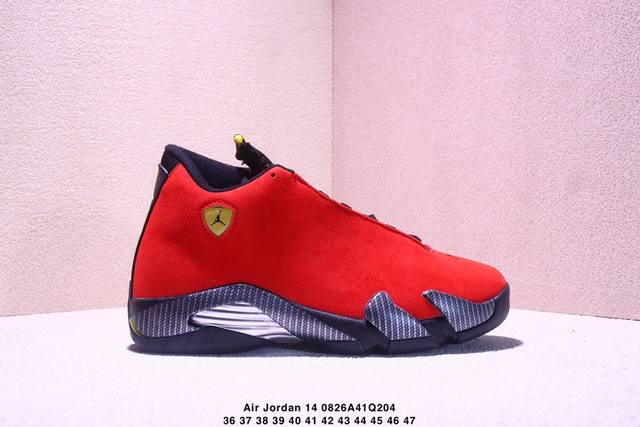 Nike Authentic Air Jordan 14 Retro The Aj14 Ferrari is back! Comfortable, durabl