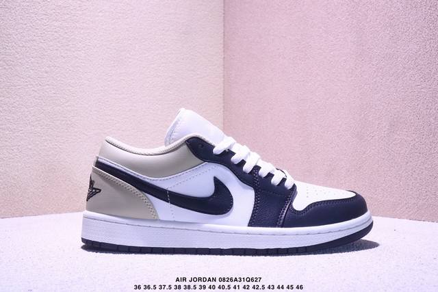 Air Jordan 1 Low-Top Aj1 Series Retro Casual Basketball Shoes Improve the Fit o