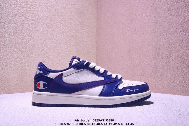 Company-level Nike Air Jordan 1 X Travis Scott Aj1 reverse hook Joe one reverse