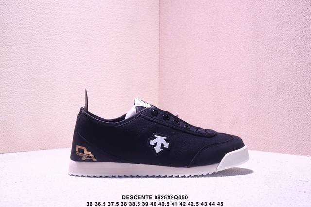 Company-level Descente Chron series unisex Chron retro sports casual shoes canva