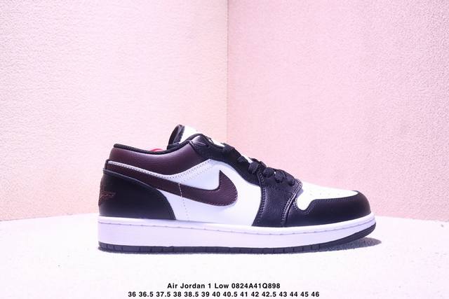 Company-level Nike Air Jordan 1 Low Aj1 Qiao 1 low-top casual sneakers synchron