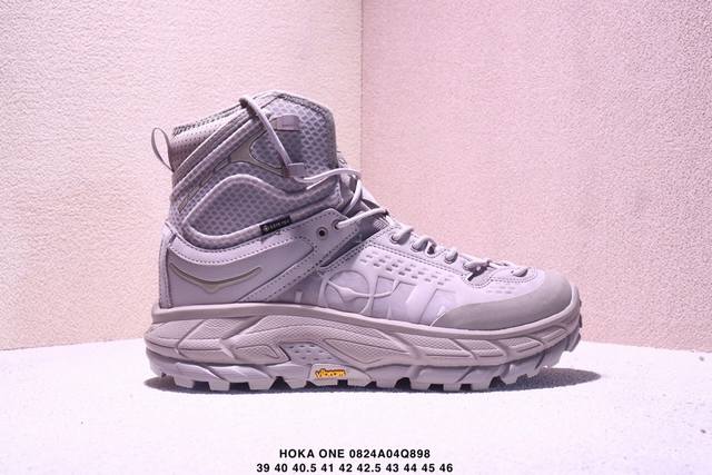 Pure original Hoka One One Tor Ultra High Torya fabric leather trendy and comfor