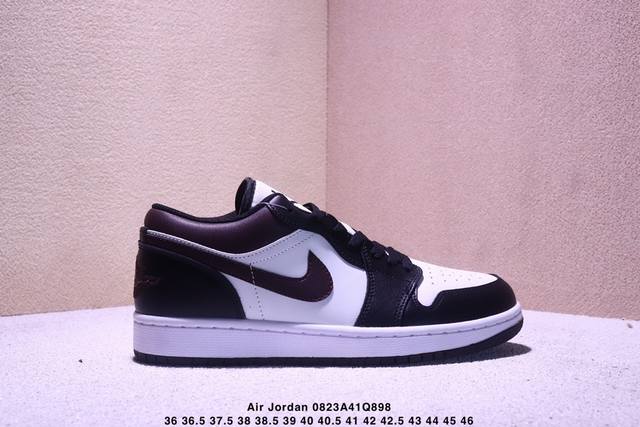 Company-level Nike Air Jordan 1 Low Aj1 Qiao 1 low-top casual sneakers synchron