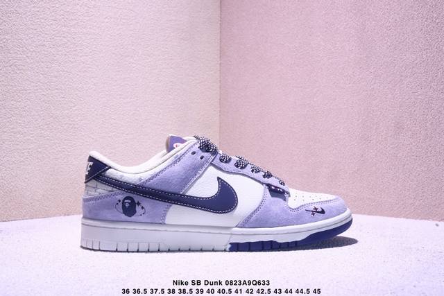 Nike Sb Dunk Low Anniversary High-end Custom Low-top Casual Sneakers Custom Shoe