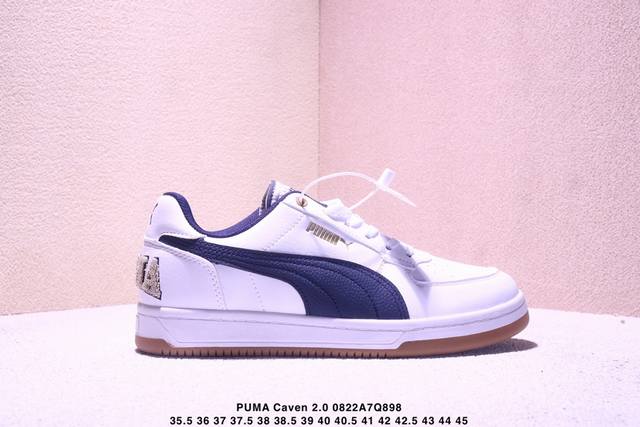 Genuine Puma Caven 2.0 White Simple Retro Lightweight Low-top Sports Casual Sho