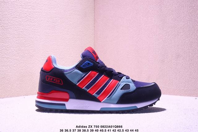 Adidas Original Zx 750 Mesh Breathable Casual Running Shoes Item No.: G20873 Si