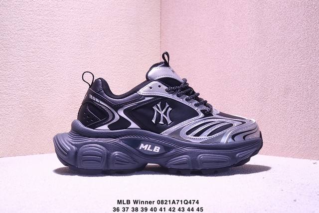 Mlb Winner Chunky Versatile Comfortable Casual Trendy Sports Thick-soled Heighte