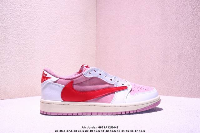 Travis Scott X Nike Air Jordan 1 Low Og Sp Black Red Aj1 Jordan generation class