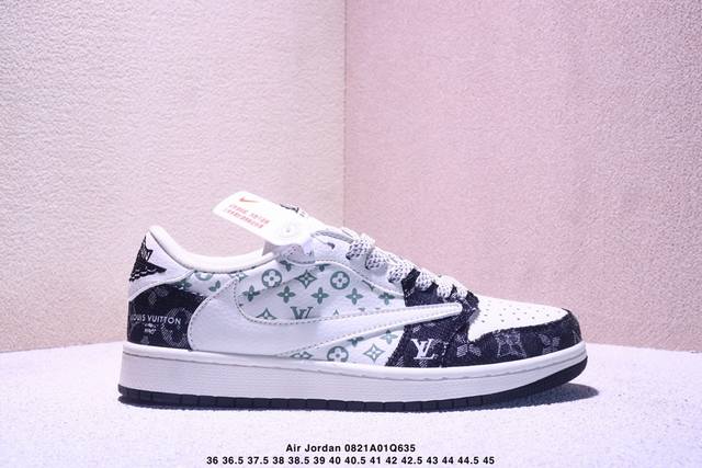 Travis Scott x Fragment Design x Jordan Air Jordan 1 Low Og Sp "Stussy co-brande