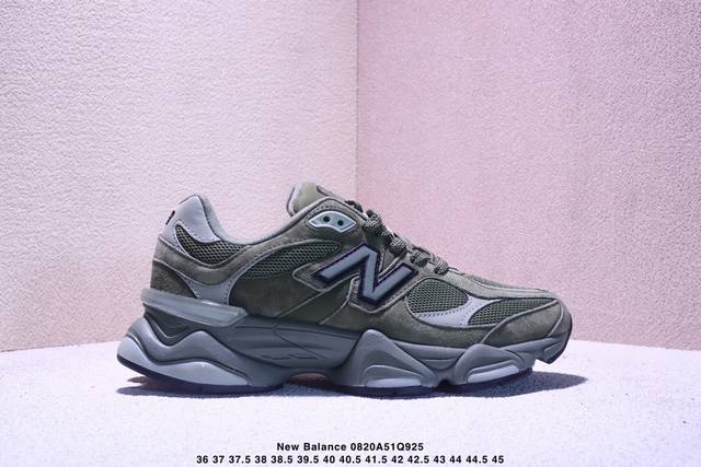 Company-grade, authentic half-size! Joe Goods x Nb9060 Retro Casual Running Sho