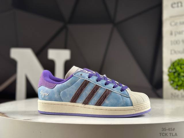 Authentic half size Adidas Originals Superstar Shell Toe Series Low Top Classic