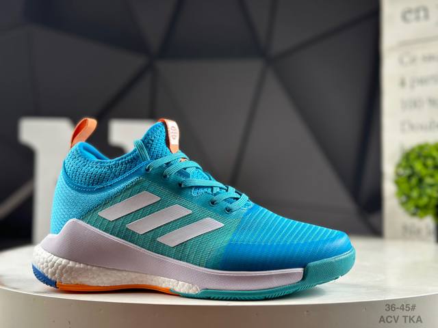 Corporate half-size Adidas Crazyflight Mid sneakers with memory rebound Boost a