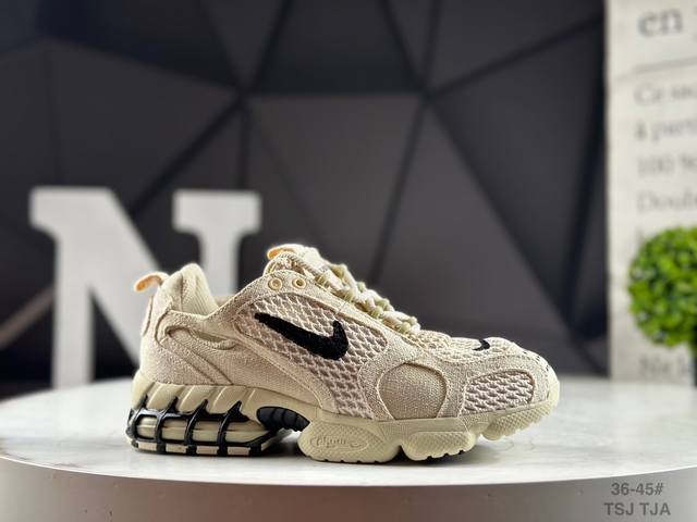 Genuine label with half size NK Air Zoom Spiridon Caged 2 American original str