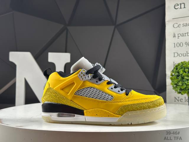 First-layer half-size Nike Jordan Spizike Low Aj retro low-top basketball shoes.