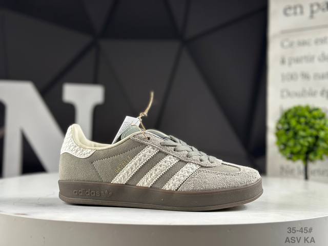 Authentic half-size Adidas Adidas Gazelle Indoor Trainers men's and women's shoe