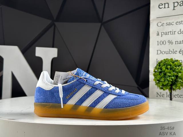 Authentic half-size Adidas Adidas Gazelle Indoor Trainers men's and women's shoe