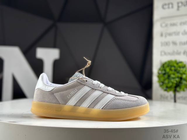 Authentic half-size Adidas Adidas Gazelle Indoor Trainers men's and women's shoe
