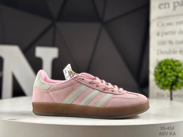 Authentic half-size Adidas Adidas Gazelle Indoor Trainers men's and women's shoe