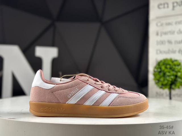 Authentic half-size Adidas Adidas Gazelle Indoor Trainers men's and women's shoe