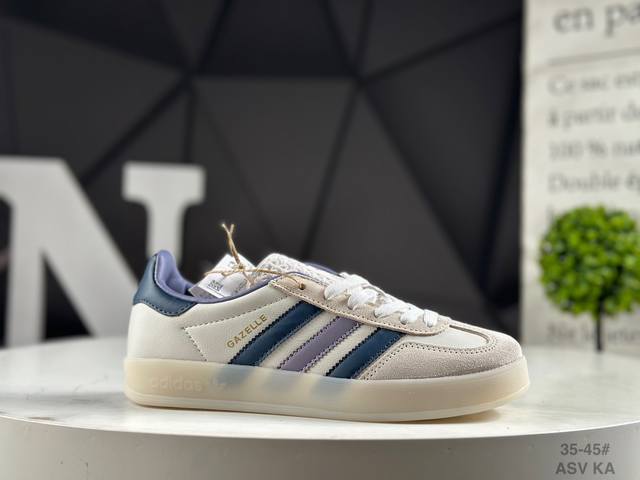 Authentic half-size Adidas Adidas Gazelle Indoor Trainers men's and women's shoe