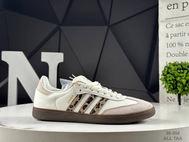 Genuine half size Adidas Adidas Originals Samba Og Samba series Adidas Trefoil G