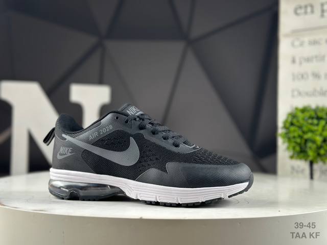Nike Air Max 2028 lace-up fabric synthetic leather shock-absorbing, non-slip, w