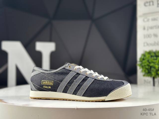 Authentic label with half-size Adidas Ad Originals Denim Italia Spzl Item No.: H