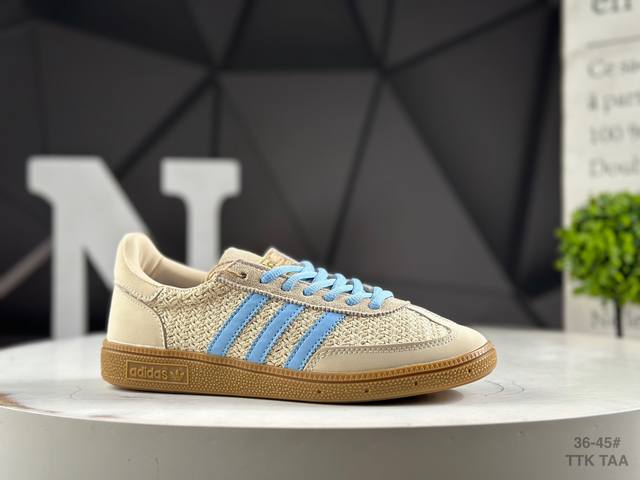 Authentic half-size Adidas Samba Og Samba Dexun sneakers with 3D Samba gold-stam