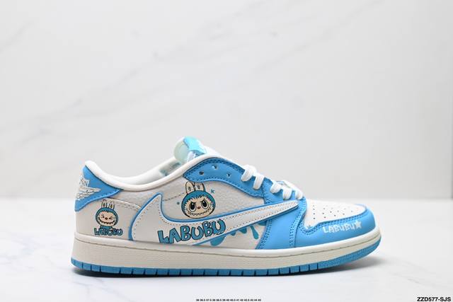 Corporate-level Nike Air Jordan 1 X Travis Scott Aj1 inverted hook Joe One inve