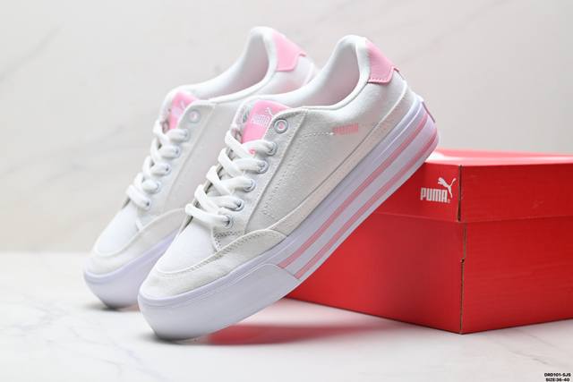 Genuine Puma Court Classic Vulc Fashionable and versatile comfortable trendy Pu
