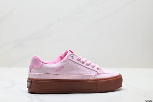 Genuine Puma Court Classic Vulc Fashionable, Versatile, Comfortable, Trendy Pum