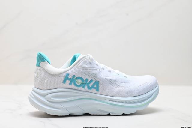 Corporate-level Hoka M Clifton 10 lightweight low-top outdoor cross-country run