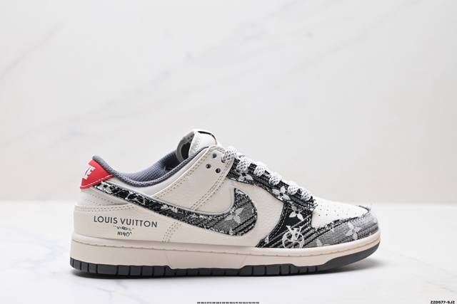 Corporate-level Nike Dunk Low Retro 'Diy high-end customization' Nike low-top c