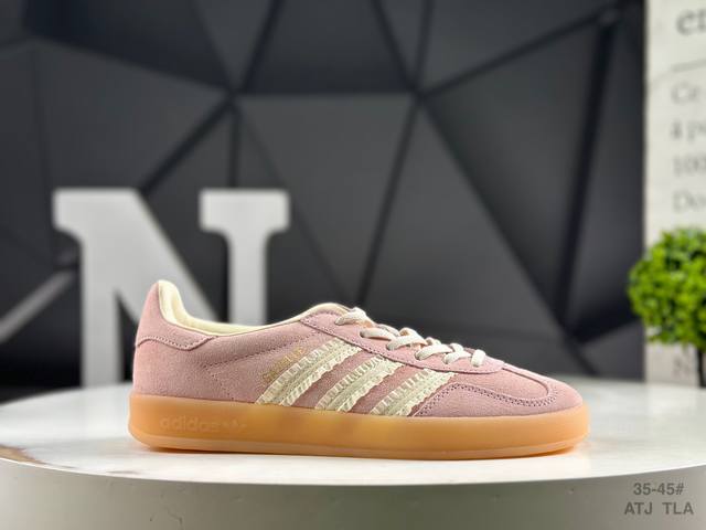 Adidas Originals Gazelle Indoor Wonder Pink This shoe continues the tradition o