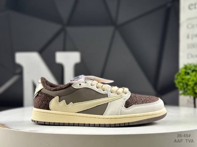 Nike Travis Scott X Fragment Design X Air Jordan 1 Low Og Sp Aj1 Joe 1 Labubu lo