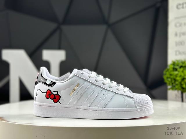 Hello Kitty x Adidas Originals Superstar Shell Toe Series Low-top Classic All-m
