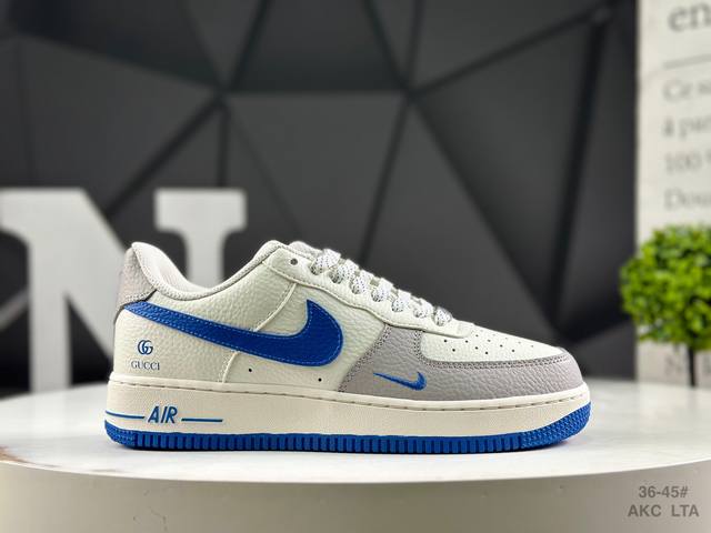 Overseas hit limited edition sale! High-end customized Nike Air Force 1 "Gucci