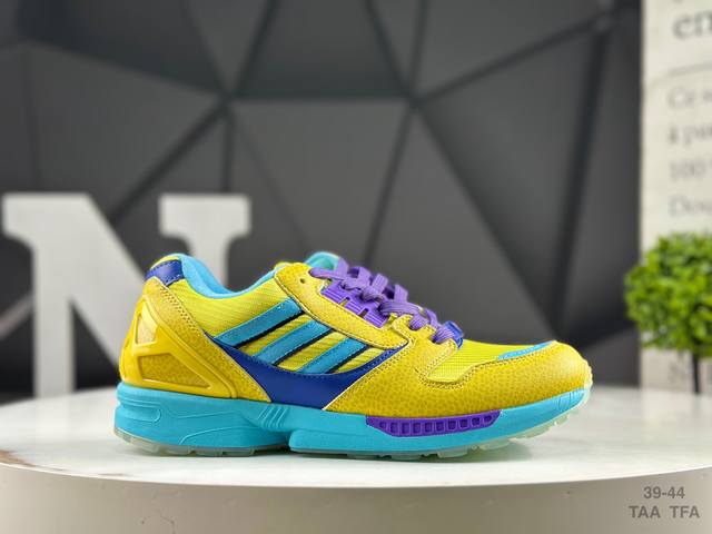 Adidas Zx8000 Cushioned Sports Shoes, Lightweight and Breathable Casual ShoesSin