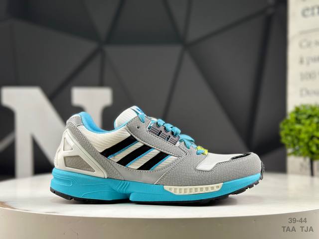 Adidas Zx8000 Cushioned Sports Shoes, Lightweight and Breathable Casual ShoesSin
